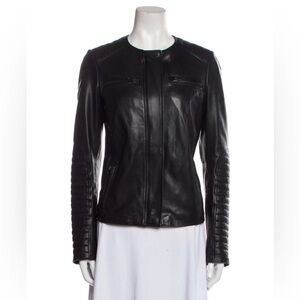 VINCE - Real Leather Moto Jacket